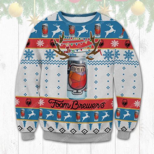 Pavement foam brewers ugly christmas sweater 1