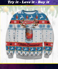 Pavement foam brewers ugly christmas sweater