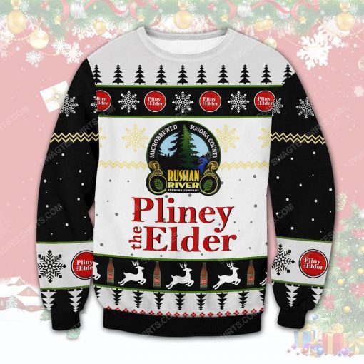 Pliny the elder russian river brewing company ugly christmas sweater 1 - Copy