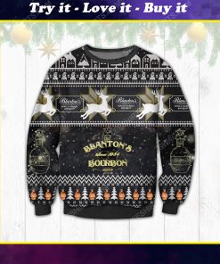 Reindeer blanton's bourbon ugly christmas sweater