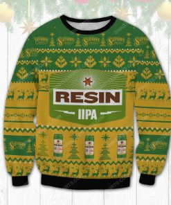 Resin IIPA beer ugly christmas sweater 1