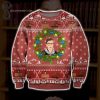 Ruth Bader Ginsburg Full Print Ugly Christmas Sweater