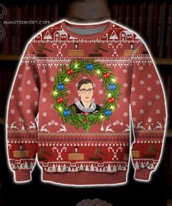 Ruth Bader Ginsburg Full Print Ugly Christmas Sweater