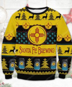Santa fe brewing ugly christmas sweater