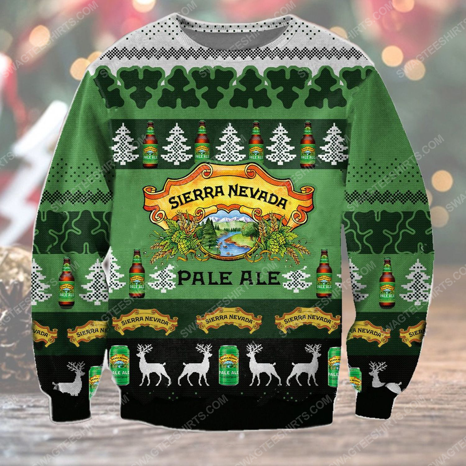 Sierra nevada beer ugly christmas sweater