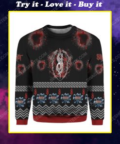 Slipknot rock band all over print ugly christmas sweater