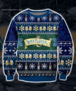 SweetWater Brewing Company Full Print Ugly Christmas Sweater