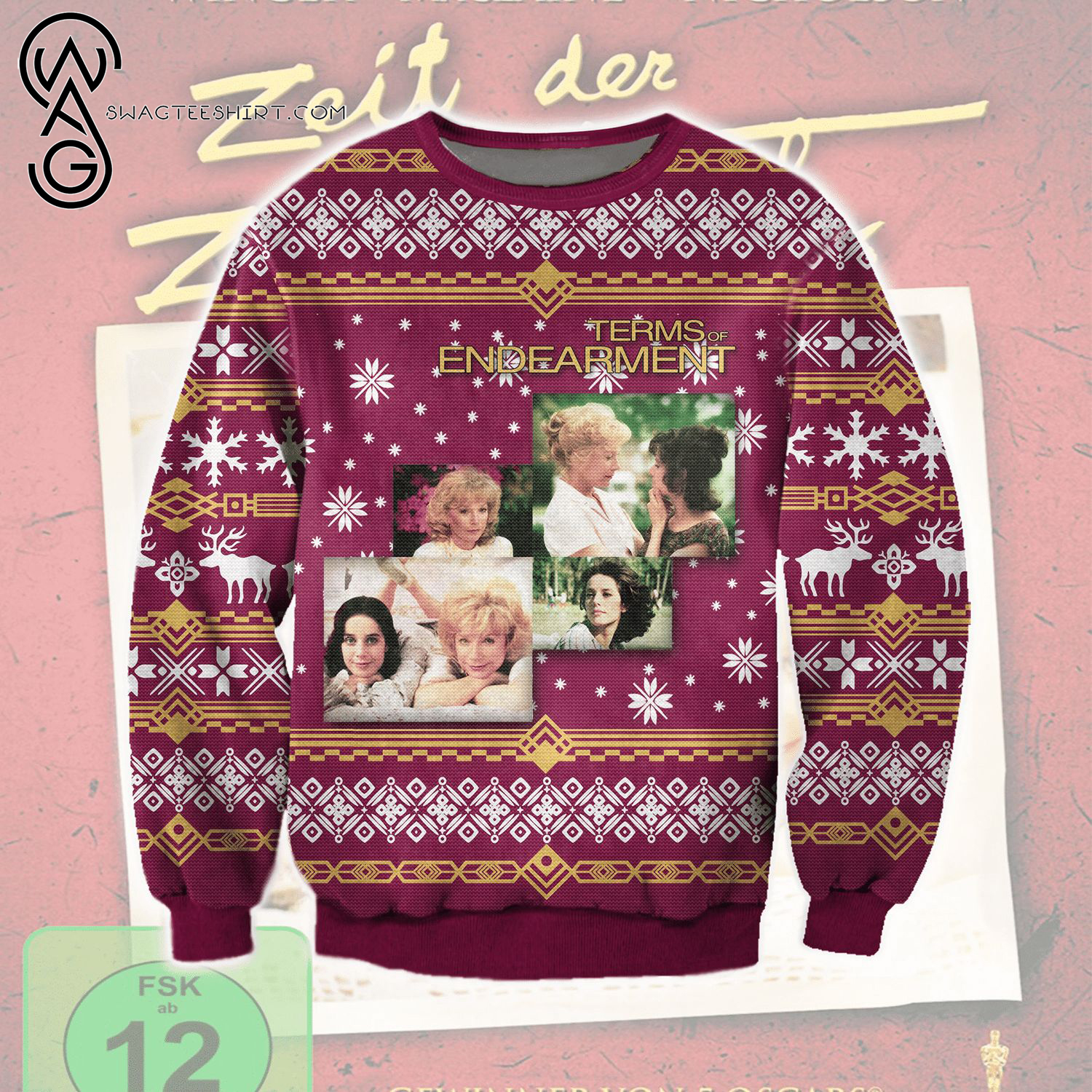 Terms Of Endearment Full Print Ugly Christmas Sweater