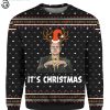 The Office Dwight Schrute It’s Christmas Full Print Ugly Christmas Sweater