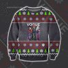 Vogue Magazine Hocus Pocus Full Print Ugly Christmas Sweater