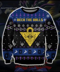 Yu-Gi-Oh Deck The Halls Full Print Ugly Christmas Sweater