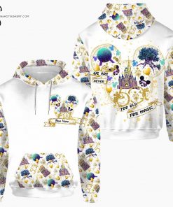 Custom 50th Anniversary Magical World Mickey Mouse Hoodie and Leggings