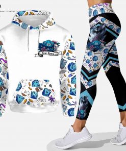 Custom Dungeons And Dragons There Are 20 Sides To Every Story Hoodie and Leggings