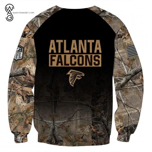 Custom Hunting Camo NFL Atlanta Falcons Shirt