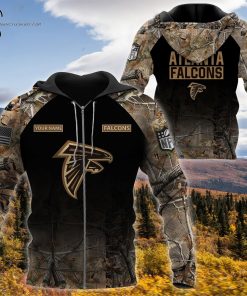 Custom Hunting Camo NFL Atlanta Falcons Shirt