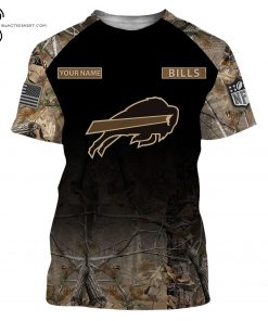 Custom Hunting Camo NFL Buffalo Bills Shirt