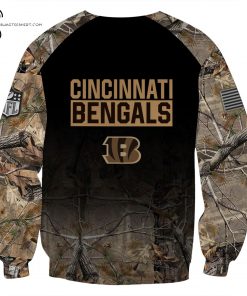 Custom Hunting Camo NFL Cincinnati Bengals Shirt