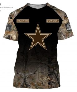 Custom Hunting Camo NFL Dallas Cowboys Shirt