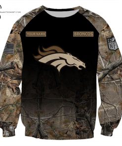 Custom Hunting Camo NFL Denver Broncos Shirt