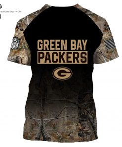 Custom Hunting Camo NFL Green Bay Packers Shirt