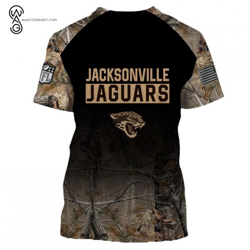 Custom Hunting Camo NFL Jacksonville Jaguars Shirt