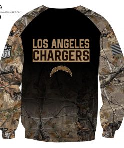 Custom Hunting Camo NFL Los Angeles Chargers Shirt