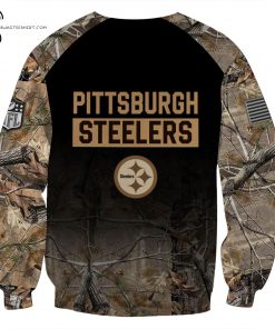 Custom Hunting Camo NFL Pittsburgh Steelers Shirt