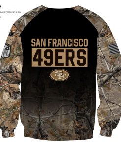 Custom Hunting Camo NFL San Francisco 49ers Shirt