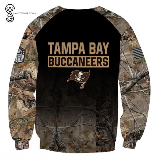 Custom Hunting Camo NFL Tampa Bay Buccaneers Shirt