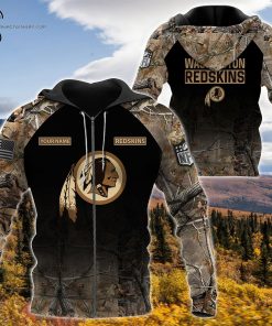 Custom Hunting Camo NFL Washington Redskins Shirt