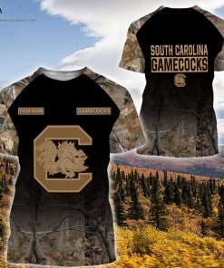 Custom Hunting Camo South Carolina Gamecocks Shirt