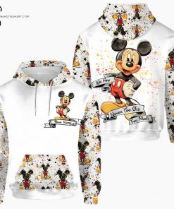Custom Mickey Mouse Full Print Hoodie and Leggings