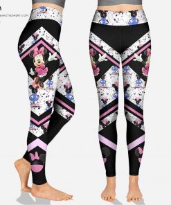 Custom Minnie Mouse Never Too Old For Magic Watercolor Hoodie and Leggings