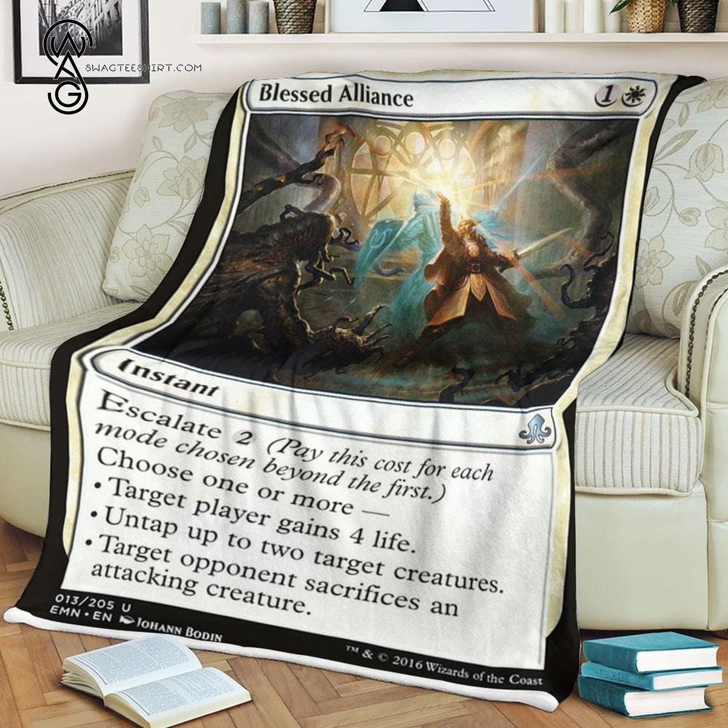 Game Magic The Gathering Blessed Alliance Blanket