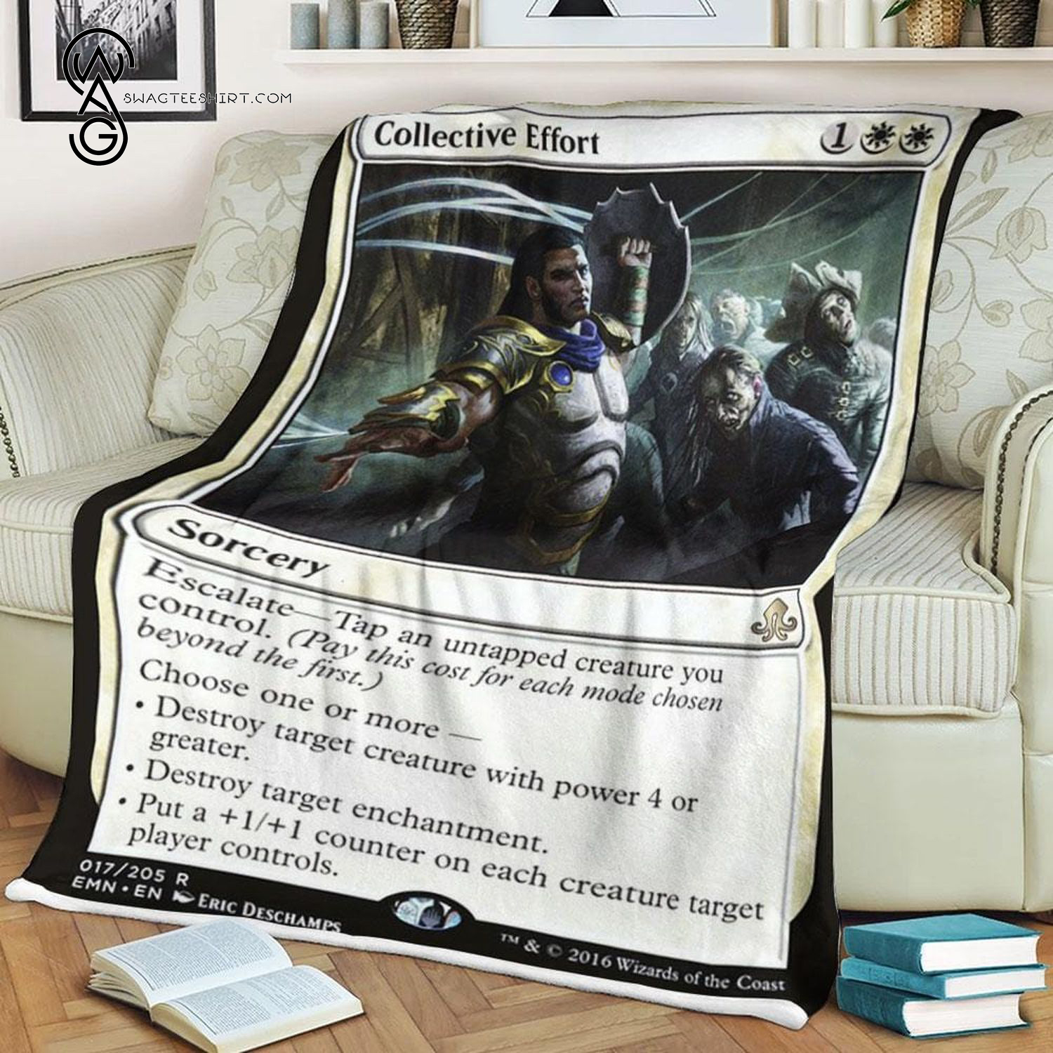 Game Magic The Gathering Collective Effort Blanket