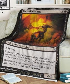 Game Magic The Gathering Flesh-Eater Imp Blanket