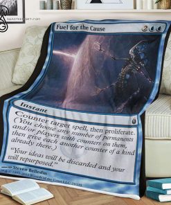 Game Magic The Gathering Fuel For The Cause Blanket