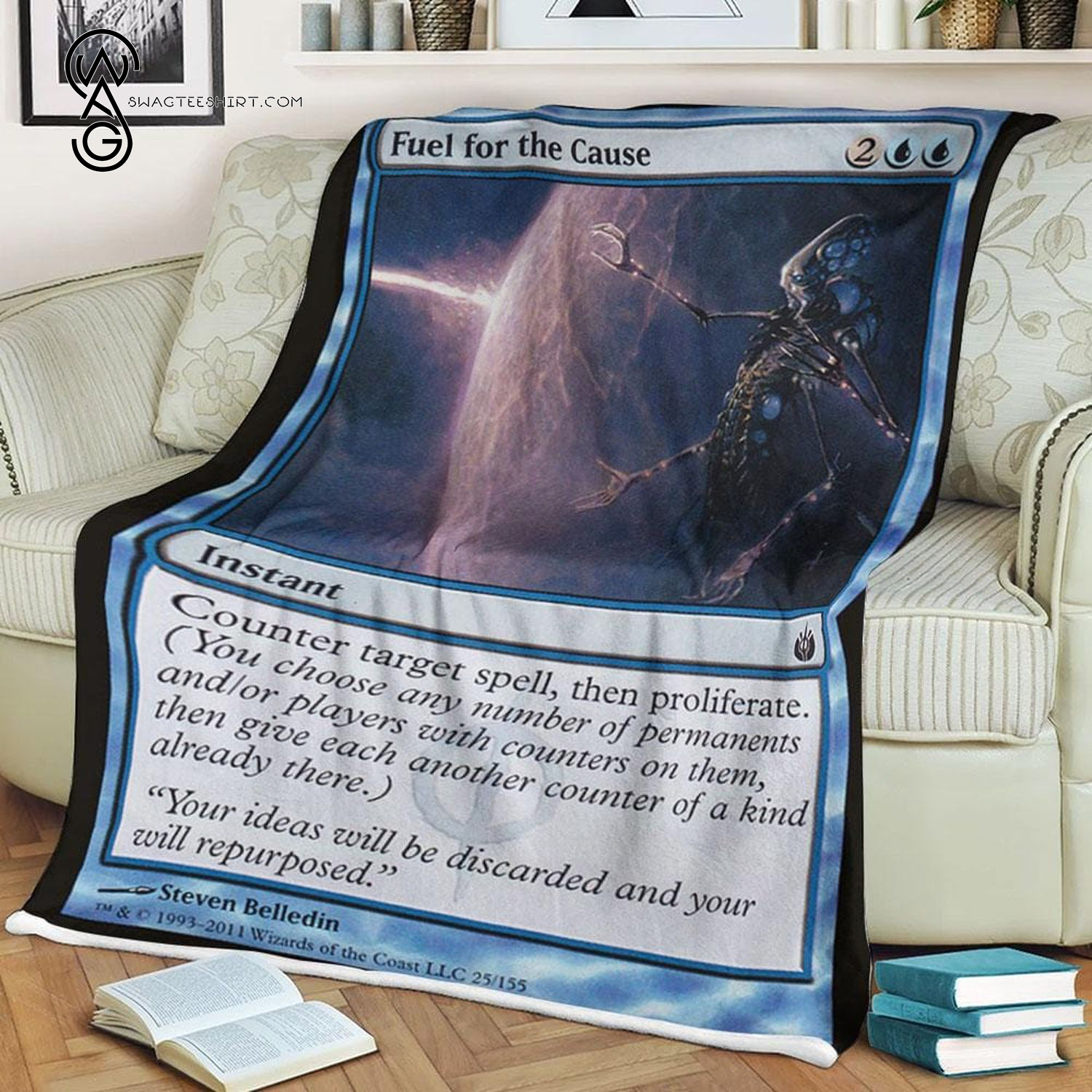 Game Magic The Gathering Fuel For The Cause Blanket