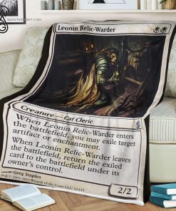 Game Magic The Gathering Leonin Relic-Warder Blanket