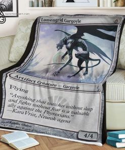 Game Magic The Gathering Lumengrid Gargoyle Blanket
