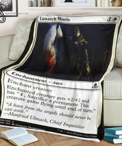 Game Magic The Gathering Lunarch Mantle Blanket