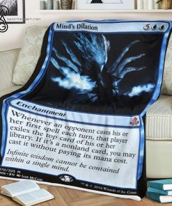 Game Magic The Gathering Mind's Dilation Blanket