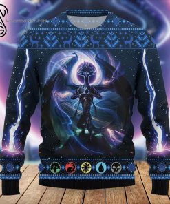 Game Magic The Gathering Nicol Bolas Dragon-God Ugly Christmas Sweater