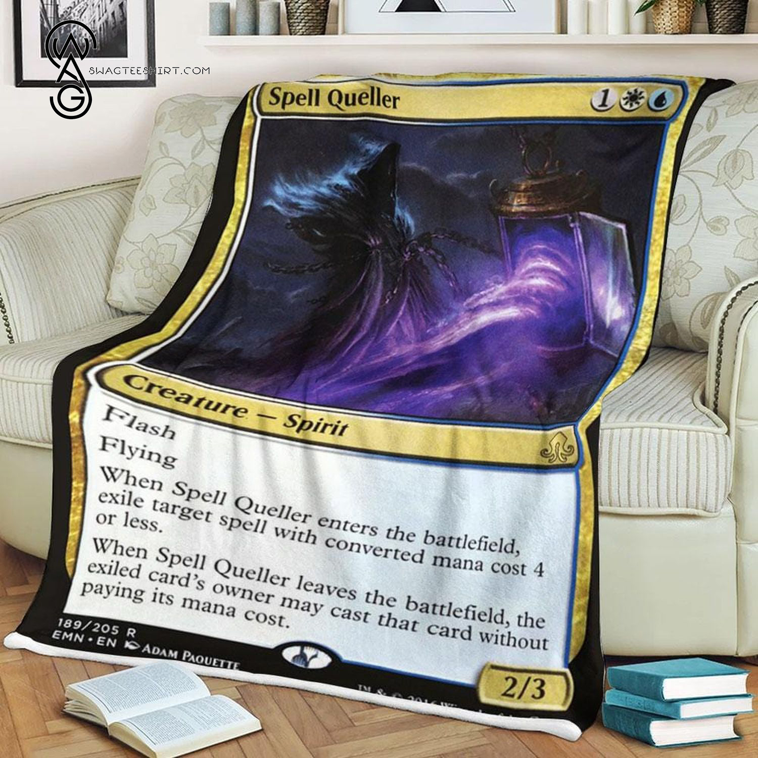 Game Magic The Gathering Spell Queller Blanket