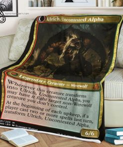 Game Magic The Gathering Ulrich Uncontested Alpha Blanket