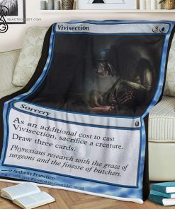 Game Magic The Gathering Vivisection Blanket