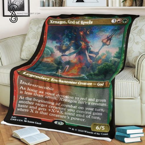 Game Magic The Gathering Xenagos God Of Revels Blanket