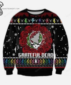 Grateful Dead Bears Full Print Ugly Christmas Sweater