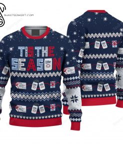 Miller Lite Beer Tis The Season Full Print Ugly Christmas Sweater