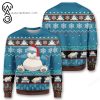 Pokemon Snorlax With Santa Hat Full Print Ugly Christmas Sweater
